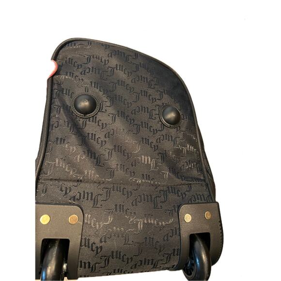 Juicy Couture Soft Shell Spinner Roller 22"x15"x8" Tote - Picture 7 of 9